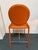 2020s Euro Style Isabelle Orange Counter Stools, Pair For Sale - Image 5 of 12
