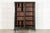 Circa 1890 large 19thc english pine painted cupboard w146.5 x d33 x h195.5 cm rhs internal shelf depth 25.5 cm lhs...
