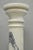Vintage Italian Classical White Marble Column Form Round 32" Pedestal Bust Stand For Sale - Image 9 of 14