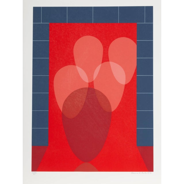 1970s Clarence Holbrook Carter, Fiery Furnace, 1978 For Sale - Image 5 of 5