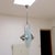 Glass and Chrome Ceiling Light from Fontana Arte, Italy, 1980s For Sale - Image 7 of 14