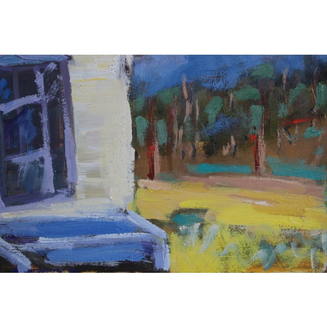 2020s Quiet Places & Journeys — Connie’s Barn (Original Oil Landscape) For Sale - Image 5 of 13