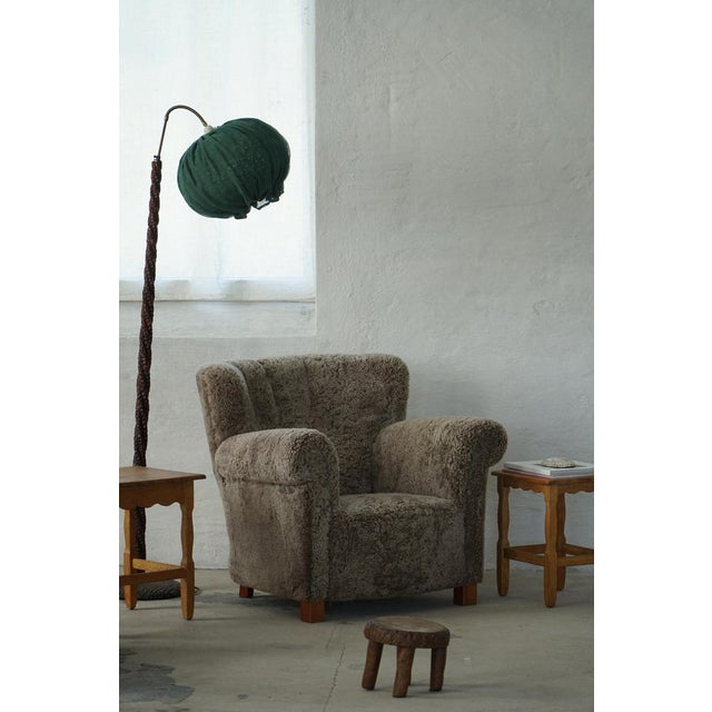 Art Deco Danish Lounge Chairs from Fritz Hansen, 1940s, Set of 2 For Sale - Image 9 of 18