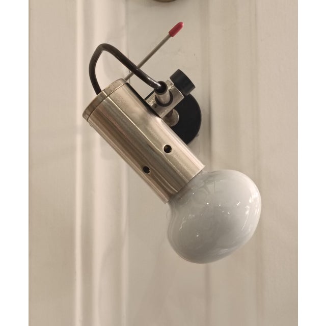 Mid-Century Modern Vintage Cornalux Series Wall Lamp by Tito Agnoli for Oluce, 1960s For Sale - Image 3 of 10