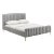 Angela Grey King Bed For Sale