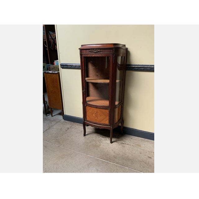 Vintage Art Nouveau Display Cabinet, 1930 For Sale - Image 11 of 11
