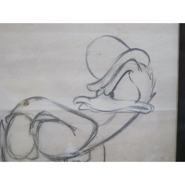 John Hubley Original Donald Duck in Bowler Hat Walt Disney Drawing ...