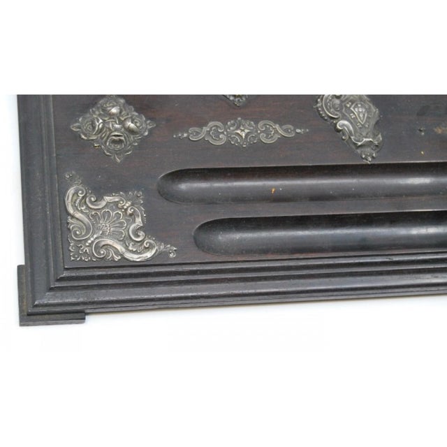 Inkwells with Wooden Base For Sale - Image 4 of 13