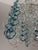 Blue Murano Glass Ceiling Light in the style of Angelo Mangiarotti for Vistosi, 1960 For Sale - Image 8 of 10
