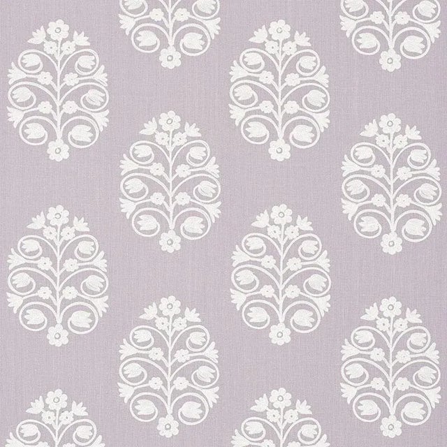 Talitha is an embroidered casement with a delicate and exotic beauty. Chain stitched on a linen-blend ground, its stylized...