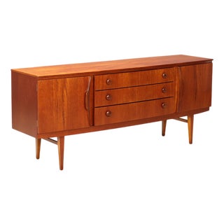 Vintage Sideboard in Teak Veneer, 1960s For Sale