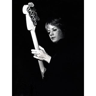 Original Tina Weymouth Talking Heads Photo Signed For Sale