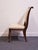 Wood Broyhill Furniture British Empire Collection Cherry Dining Side Chair 7325-83 For Sale - Image 7 of 14