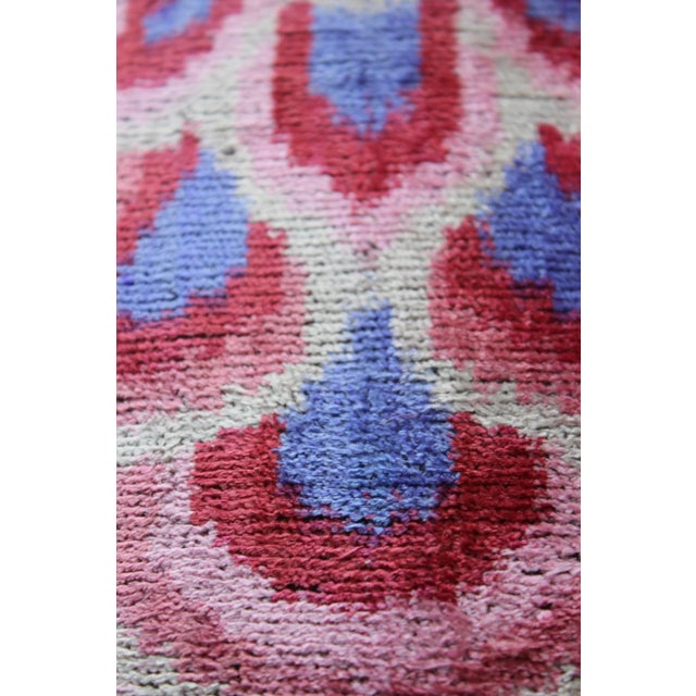 Pink Contemporary Luxury Décor Handmade Bohemian Pillow For Sale - Image 8 of 13