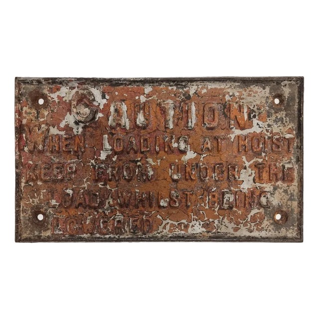 Antique Harber Wall Decoration Sign in Cast Iron, 1890s For Sale