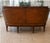 French Vintage Leather Sofa – Carved Wood Frame (French / Antique Style) For Sale - Image 3 of 4