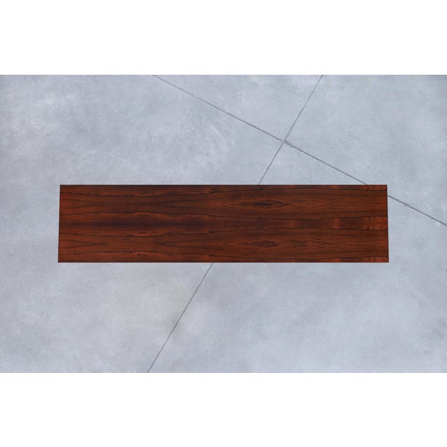 Danish Modern Brazilian Rosewood Credenza by Knud Nielsen For Sale - Image 15 of 16