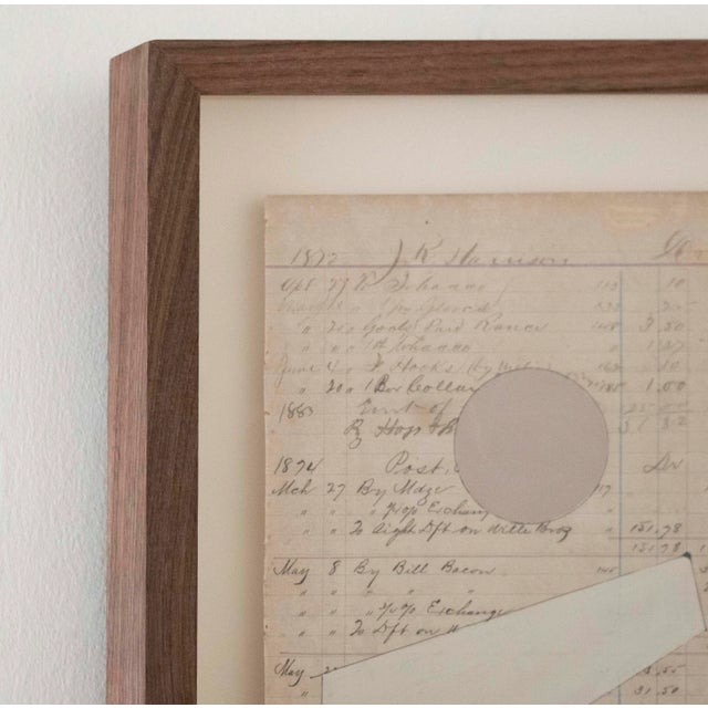 2020s Marron Clair Abstract 1 Original Painting by Afsoon Thayer, Framed For Sale - Image 5 of 8