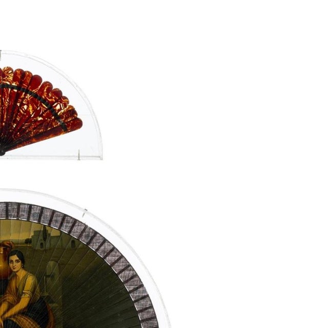 Fans, 19th Century, Set of 3 For Sale - Image 4 of 6
