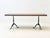 Chestnut Table with Cast Iron Legs from Horgen Glarus, 1920s-1940s For Sale - Image 11 of 16