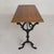 Bistro Table with Oak Top on a Cast Iron Frame, 1930s For Sale - Image 13 of 18