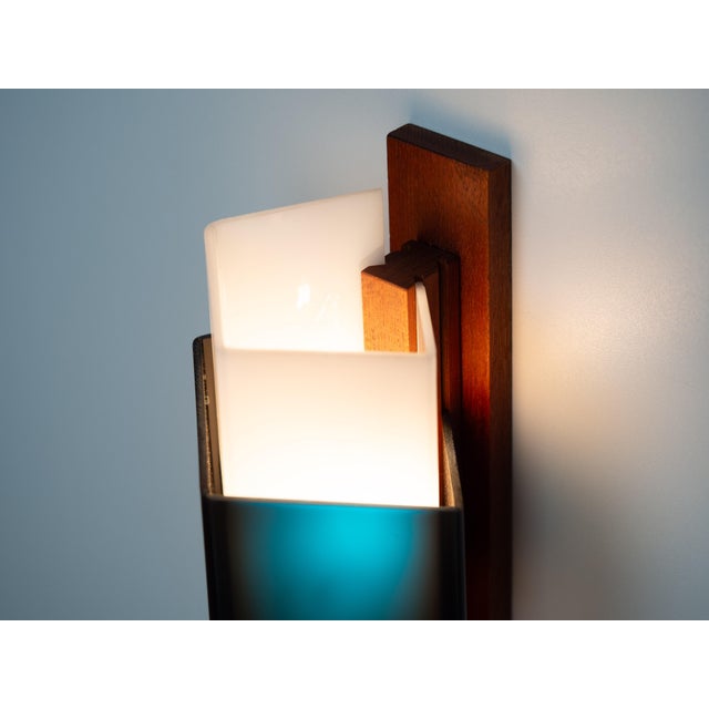 White Vintage Swedish Wall Lamps, 1950s, Set of 2 For Sale - Image 8 of 11