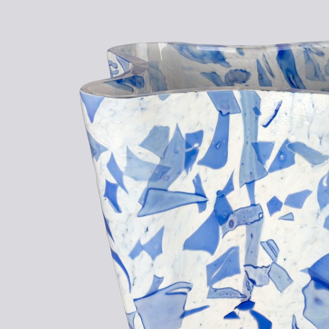 The Nougat Collection is another result of our tests with Murano blown glass. The patterns on these vases and glasses,...