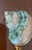 Coastal 1970s Blue Mother of Pearl Turbo Shell Lamp Finial For Sale - Image 3 of 4