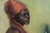 Mid Century Pastel Portrait of an African-Caribbean Woman, by Malkin For Sale - Image 4 of 12