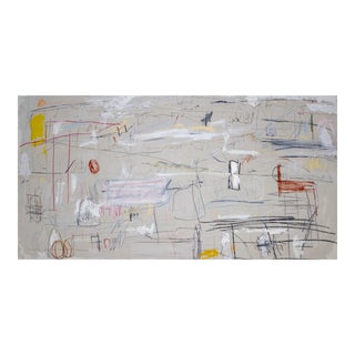"The Intersection of What Is, What Was, What Ought to Be, and What May Very Well Be" Original Abstract Painting by Brian Jerome For Sale