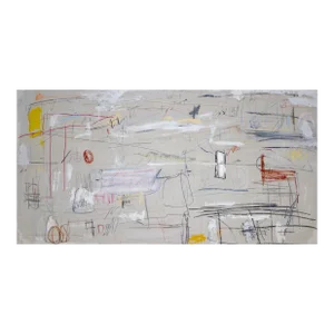 "The Intersection of What Is, What Was, What Ought to Be, and What May Very Well Be" Original Abstract Painting by Brian Jerome