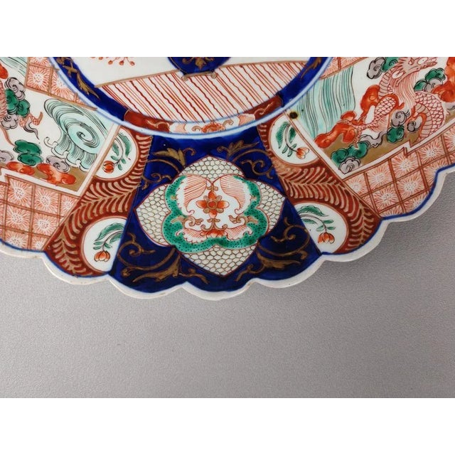Antique Japanese Imari Plate For Sale - Image 11 of 14