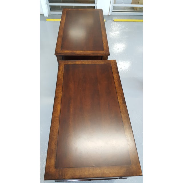 English Ethan Allen Nightstands a Pair Chairish