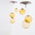 Vintage Parscot Pendant Light in Bubbled Glass, 1970 For Sale - Image 4 of 12