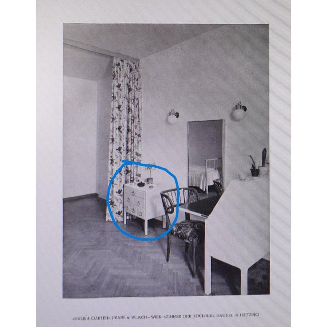 Small Vintage Chest of Drawers on Wheels by Josef Frank for Home & Garden, 1920s For Sale - Image 15 of 16