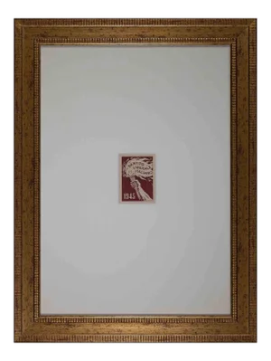 Unknown, Italian Liberal Party Card, Woodcut, 1945