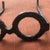 Black Iron Decorative Glasses For Sale - Image 8 of 9
