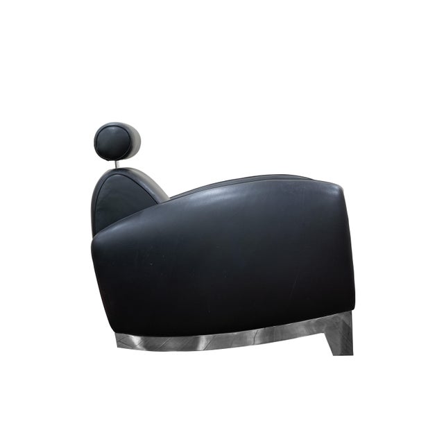 Vintage Pair of De Sede Ds 57 Armchairs With Headrests For Sale - Image 9 of 12