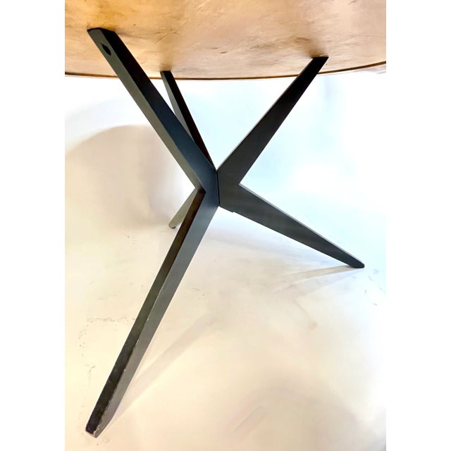 Mid 20th Century Mid-Century Modern Hans Bellmann Popsicle Stick Table For Sale - Image 5 of 11