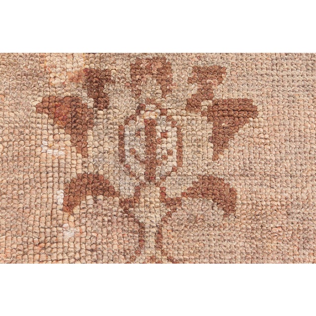 Turkish Antique Turkish Oushak Rug For Sale - Image 3 of 9