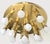 1980s Art Deco Style Brass 13-Light Ceiling Light from TZ Leuchten, Germany, 1980s For Sale - Image 5 of 12