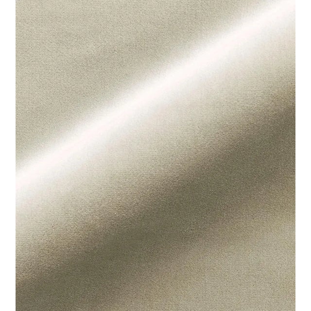 Traditional The House of Scalamandré Torino Velvet Fabric, Taupe For Sale - Image 3 of 3