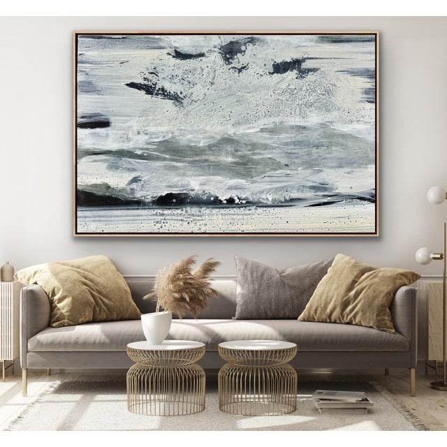 48”x72” Large Scale Abstract Titled Now Voyager For Sale - Image 9 of 11
