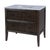 Bristol 36 in. W Marble and Wood 1 Drawer Ribbed Bathroom Vanity, Dark Roast Coffee Wire Brushed For Sale - Image 9 of 9