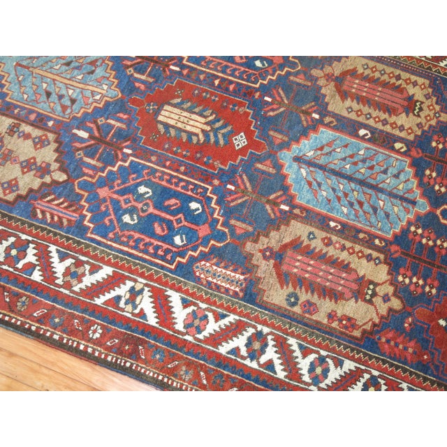 Persian Early 20th Century Tribal Persian Bakhtiari Rug For Sale - Image 3 of 6