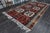 1970s Vintage Handmade Wool Cotton Red Kilim Area Rug For Sale - Image 11 of 11