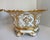 Ceramic Pair of French Old Paris Style Reticulated Porcelain Jardinieres With Parcel Gilt Decoration For Sale - Image 7 of 12