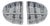 Mid-Century Crystal Centerpiece attributed to Nachtmann, 1960s, Set of 4 For Sale