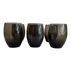 Mid 20th Century Holmegaard Per Lütken Smoky Green Highball Tumblers – Set of 6, Mid-Century Danish Modern
