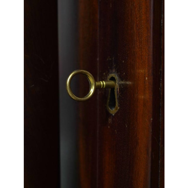 Antique Empire Style Flame Mahogany Server For Sale - Image 9 of 18